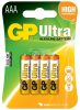 GP Ultra alkáli AAA elem 4 db-os 24AU