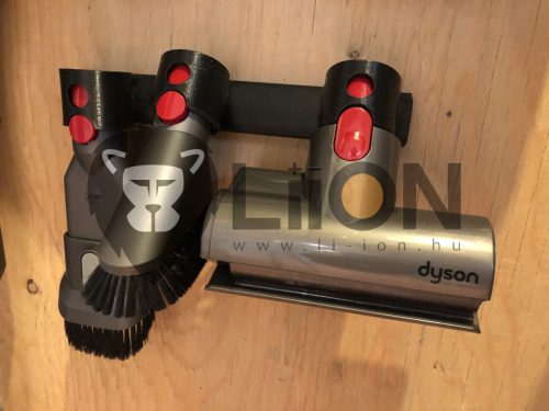 Dyson tripla kiegészítő fali tartó Dyson V7-V8-V10-V11-hez