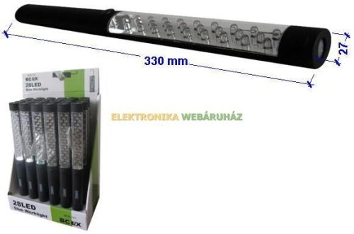 LUX 27+1 LED-es gumis lámpa