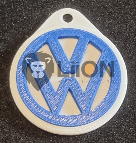 VW kulcstartó