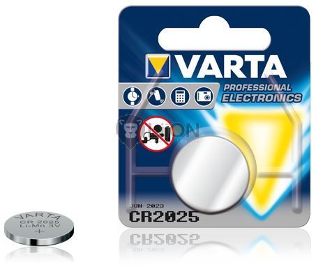 VARTA CR2025 lithium gombelem