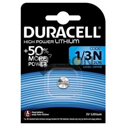 Duracell 1/3N 3V Lithium elem