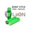Sony / Murata Konion US18650VTC5 3,7V 2600mAh 35A li-ion akku