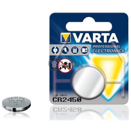 VARTA CR2450 lithium gombelem
