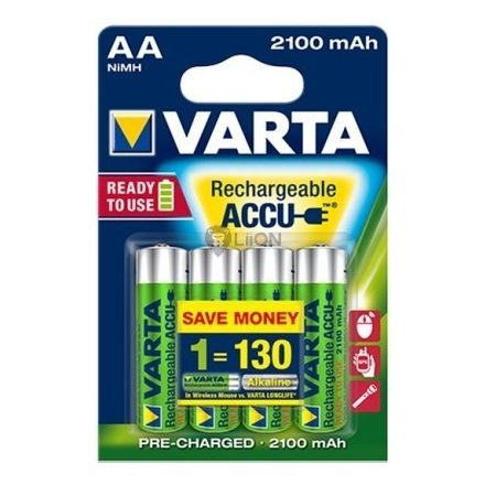 VARTA Ready 2 Use AA 2100 mAh ceruza akkumulátor 4 db-os