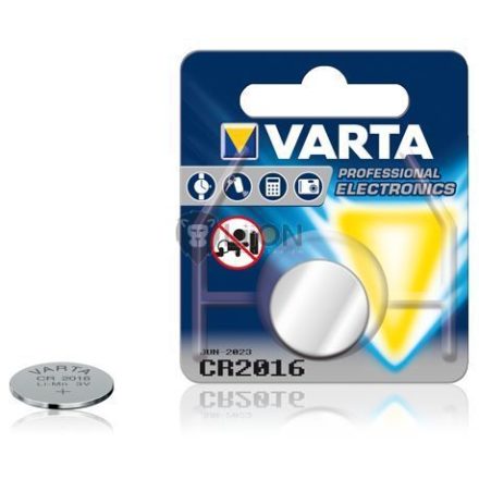 VARTA CR2016 lithium gombelem
