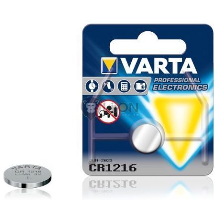 VARTA CR1216 lithium gombelem