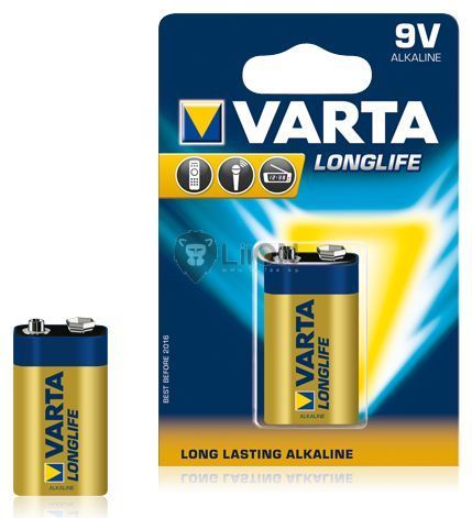 Varta Longlife 9V elem