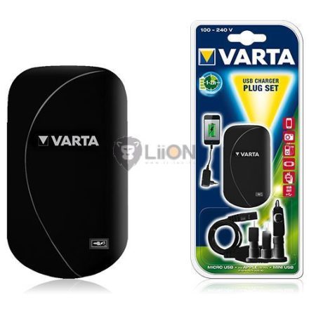 VARTA USB Charger Plug Set (USB-töltő, hálózati szett)