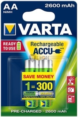 VARTA Ready 2 Use AA 2600 mAh ceruza akku 2db-os