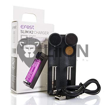 Efest Slim K2 intelligens USB akkumulátortöltő