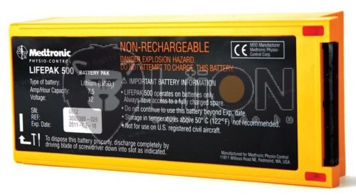 Medtronic Physio-Control Lifepak 500 defibrillátor akkumulátor