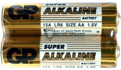 GP Super alkáli ceruza elem fóliás 15A