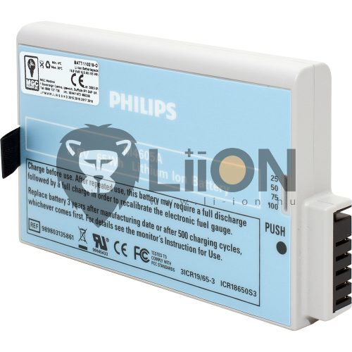 Philips M4605A 10,8V  li-ion beteg figyelő akkumulátor felújítása