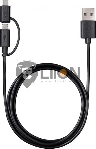 VARTA 2in1 Charge and Sync USB - M.-USB / C töltőkábel 57948101401