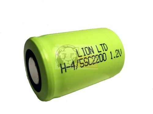 Ni-Mh 1,2V 2200mAh 4/5SC battery cell