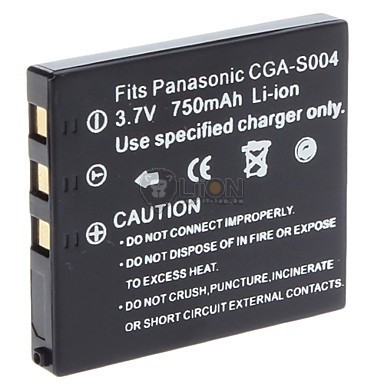 Panasonic CGA-S004 utángyártott kamera akku
