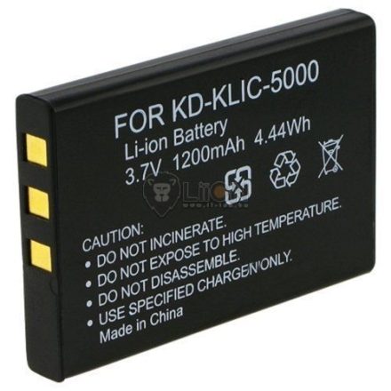 Kodak KLIC 5000 utángyártott kamera akku