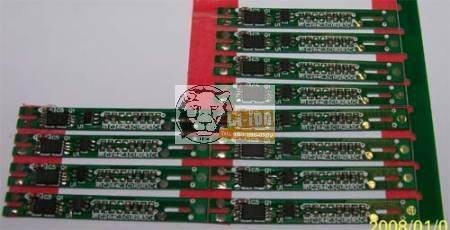 PCB - védelmi elektronika 7,2V 2A (li-ion , li-polymer)
