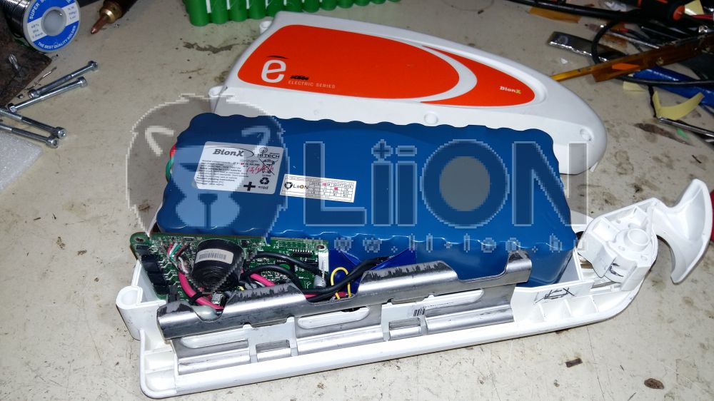Bionx KTM pedelec e-bike battery renovation - Wide range 