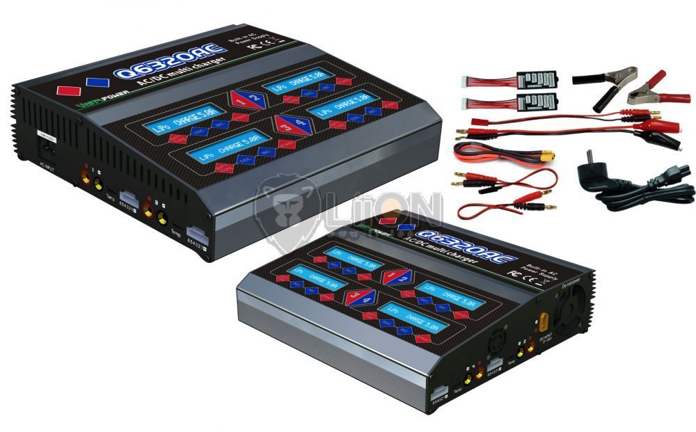 EV battery pack charger Q6320AC - Wide range of Lítium-Ion 