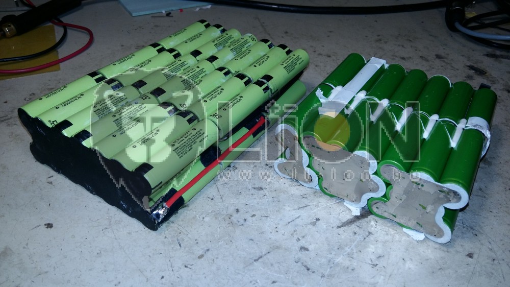 Bionx 36V li-ion pedelec bike battery renovation - Wide 